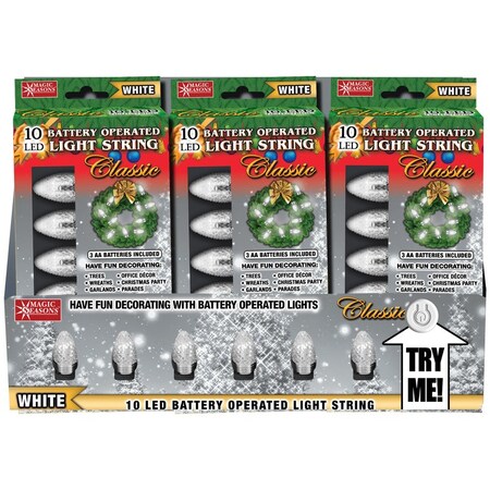 Shawshank Ledz Light Strng Led Wht 10Lt 702653